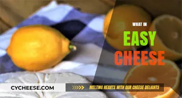 Unveiling the Creamy Mystery: What's Really in Easy Cheese?