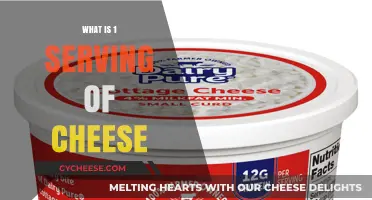 Cheese Serving: How Much is Too Much?