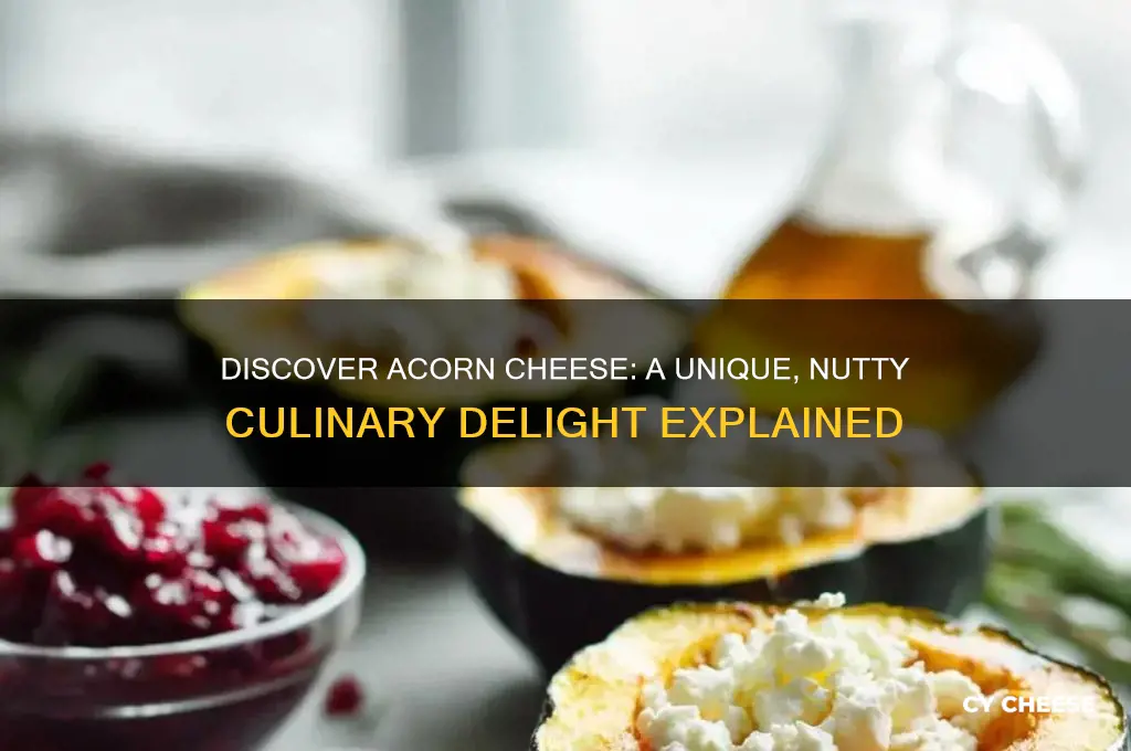 what is a acorn cheese