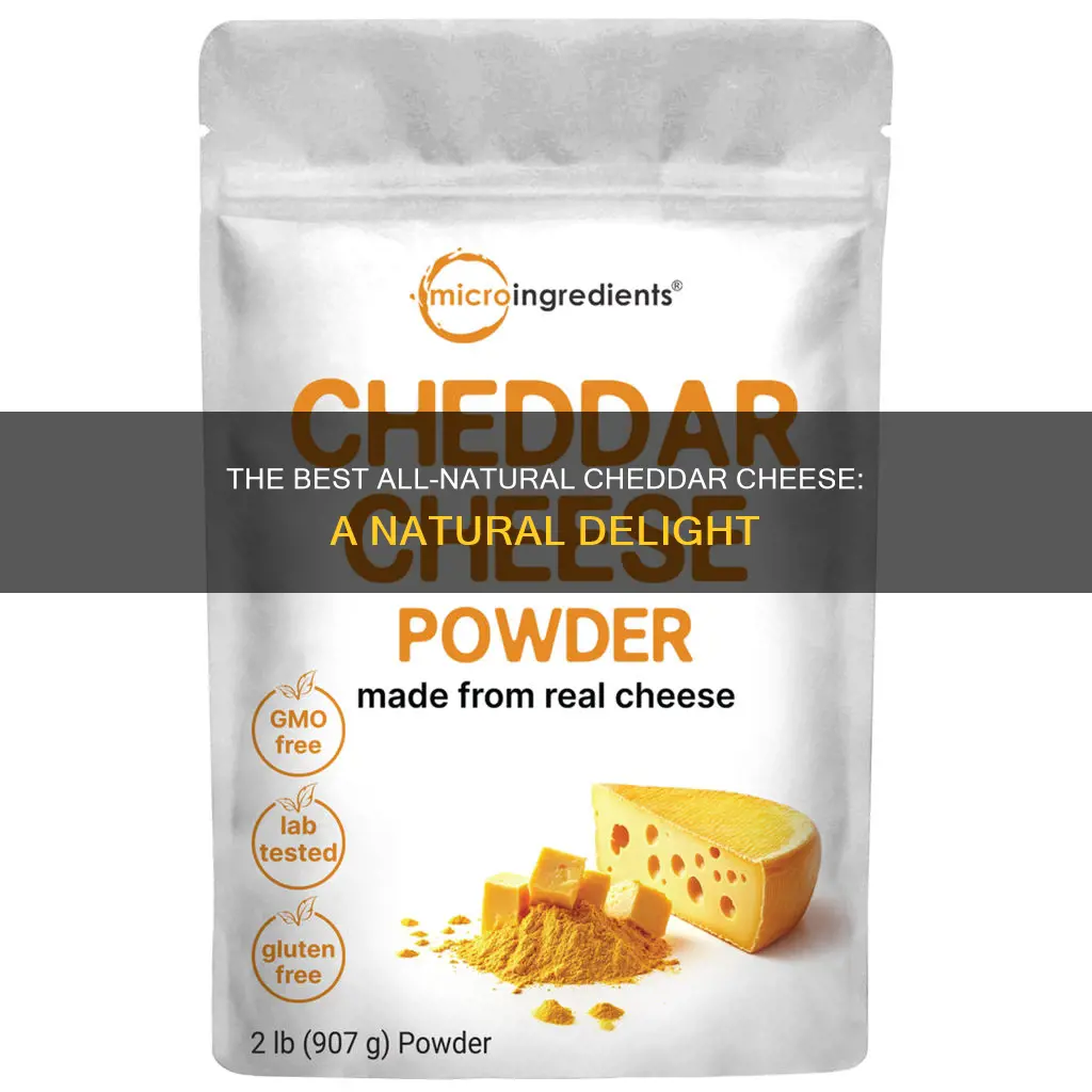 what is a all natural cheddar cheese