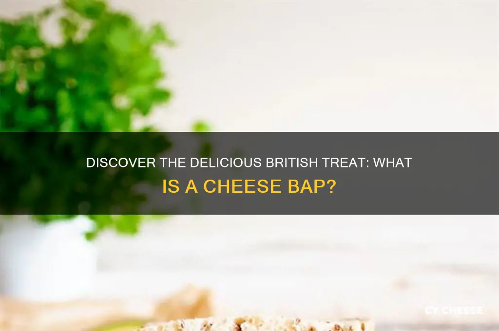 what is a cheese bap