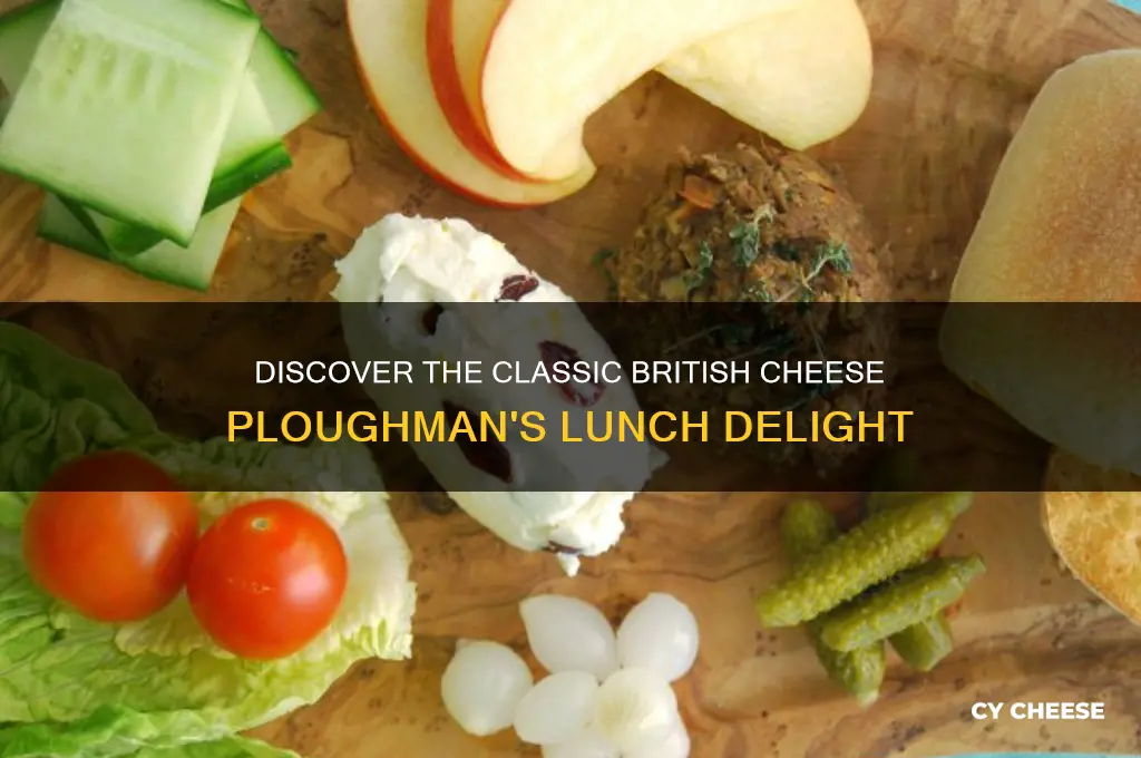 what is a cheese ploughmans
