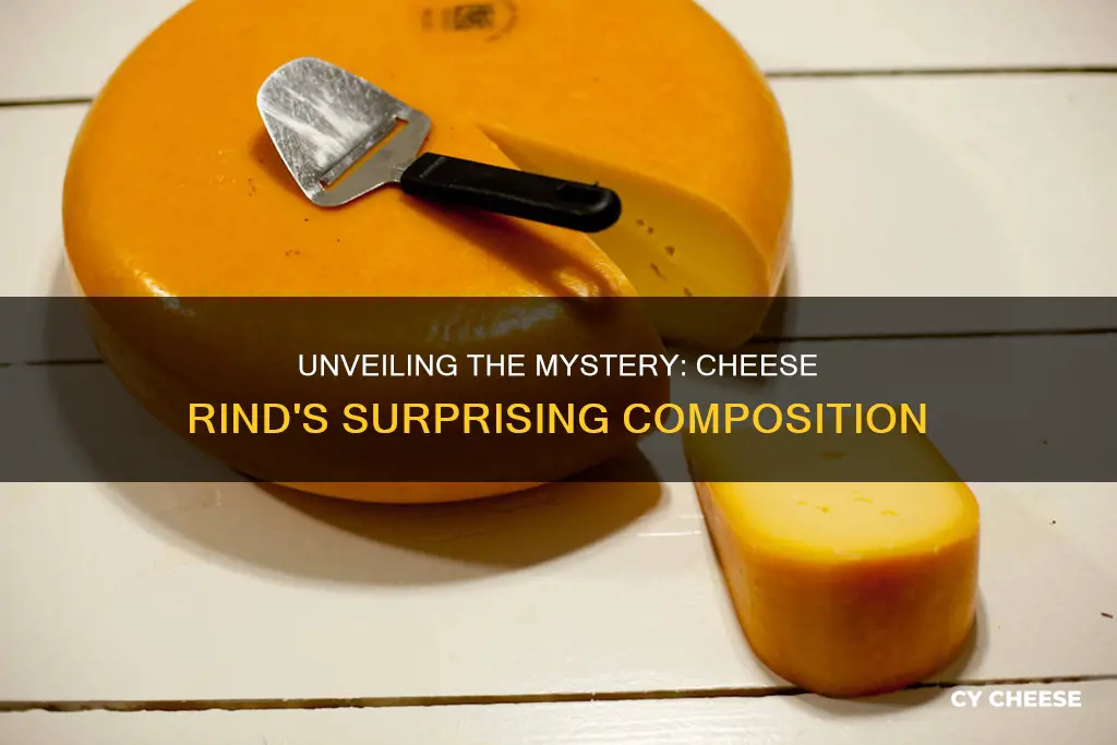 what is a cheese rind made of