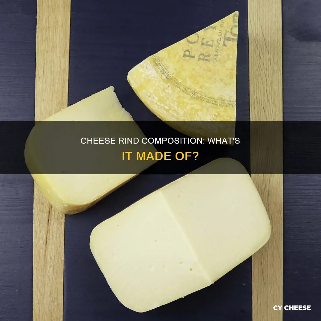 what is a cheese rind made of