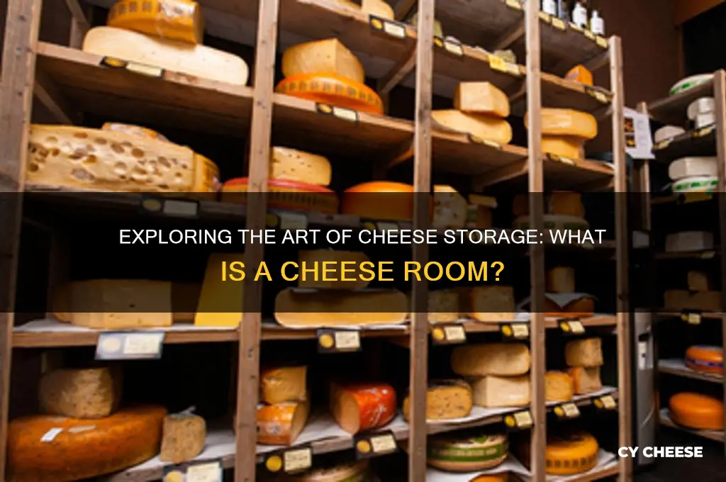 what is a cheese room
