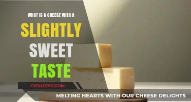 Discovering Mildly Sweet Cheeses: A Guide to Delicate, Sugary Flavors