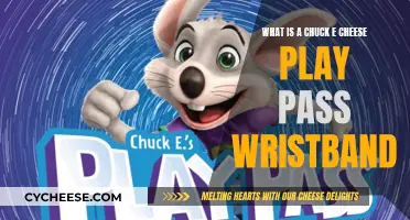 Play Pass Wristband: Chuck E. Cheese's Ultimate Fun Access