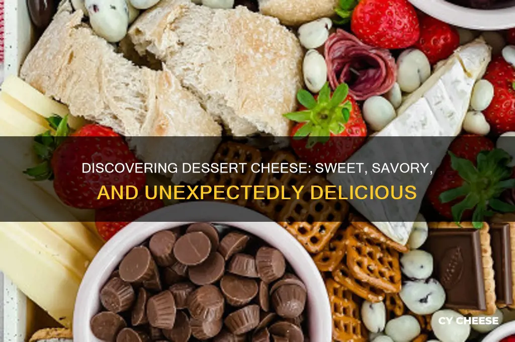 what is a dessert cheese
