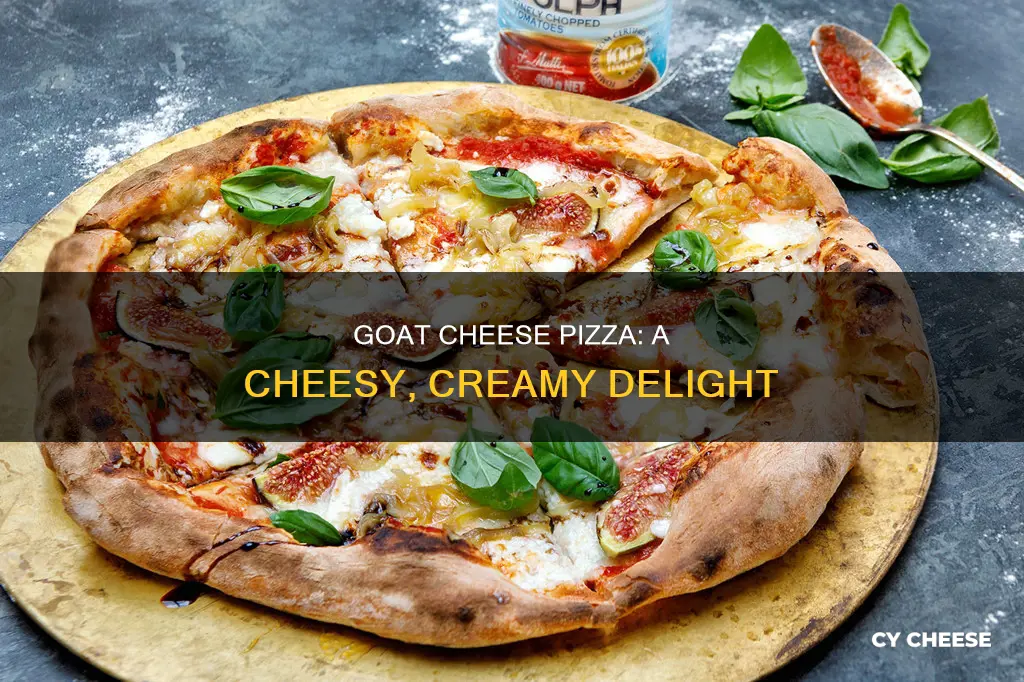 what is a goat cheese pizza