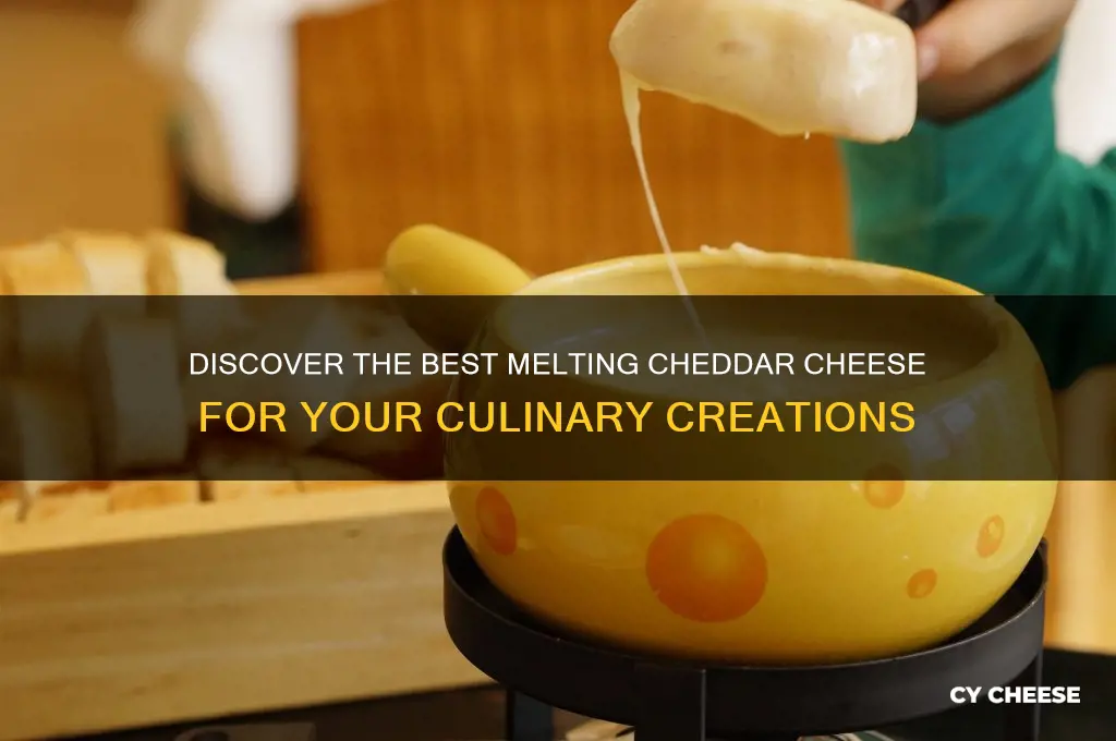 what is a good melting cheddar cheese
