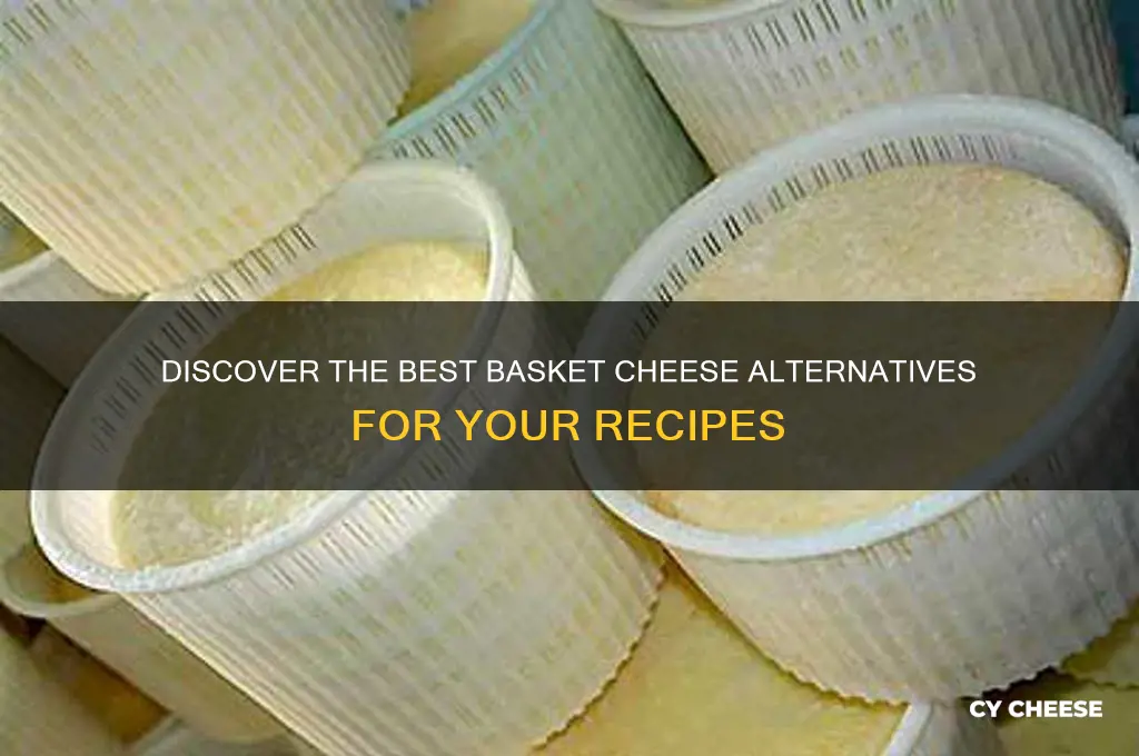 what is a good substitute for basket cheese