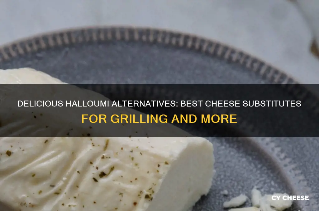 what is a good substitute for halloumi cheese
