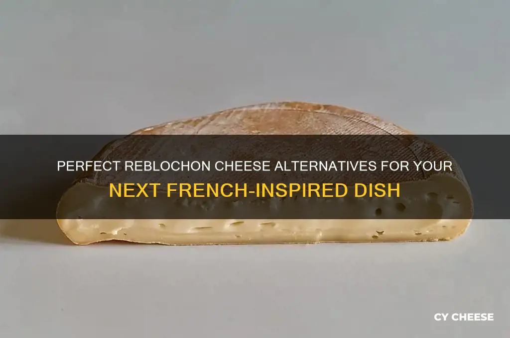 what is a good substitute for reblochon cheese