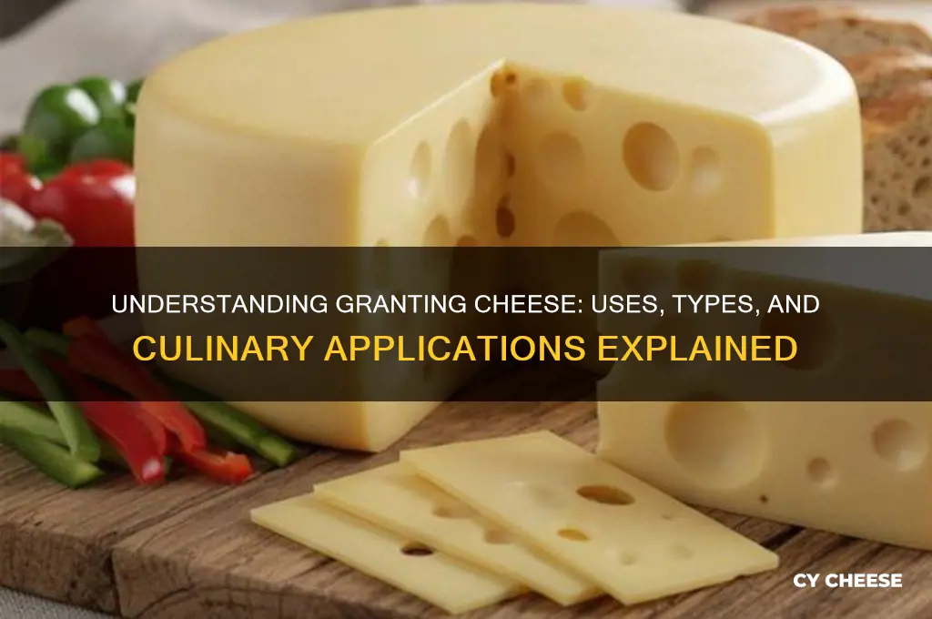 what is a granting cheese