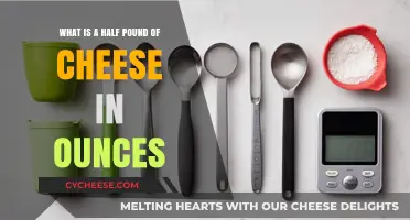 Understanding Cheese Measurements: Half Pound to Ounces Conversion Guide