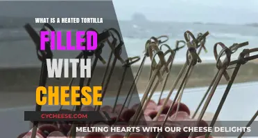 Cheesy Delight: Exploring the Magic of Heated Tortillas Filled with Cheese