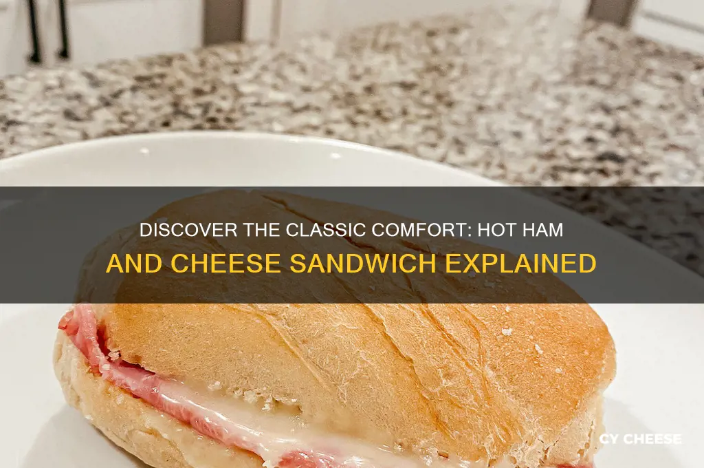 what is a hot ham and cheese sandwich