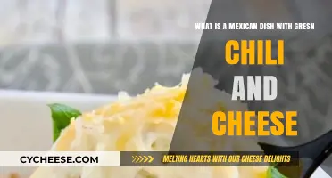 Spicy Delight: Exploring Mexico's Green Chili and Cheese Dish
