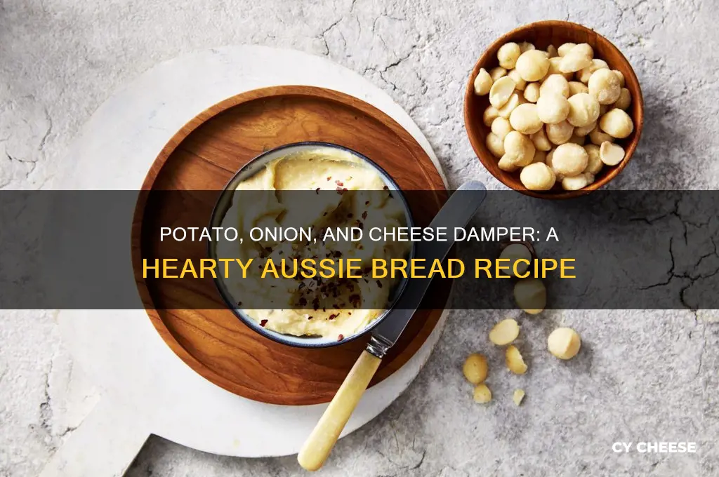 what is a potato onion and cheese damper