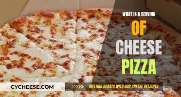 Cheese Pizza: Understanding Portion Sizes and Nutritional Value