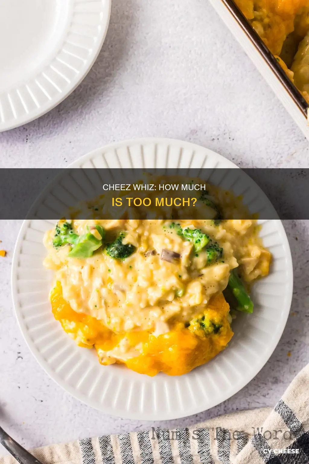 what is a serving of cheese whiz