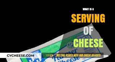 Cheese Serving Sizes: How Much is Enough?