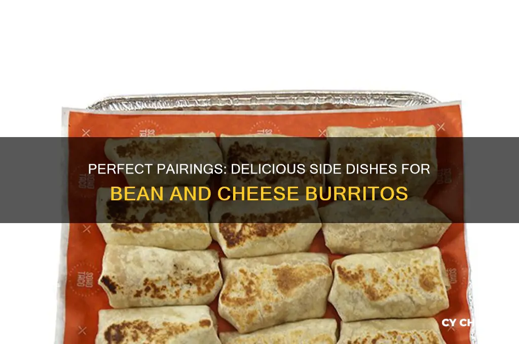 what is a side dish for bean and cheese bueeiroes
