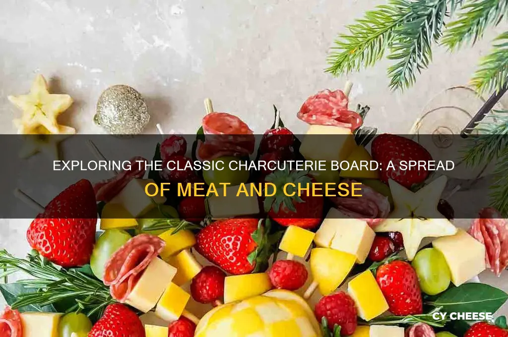 what is a spread of meat and cheese called