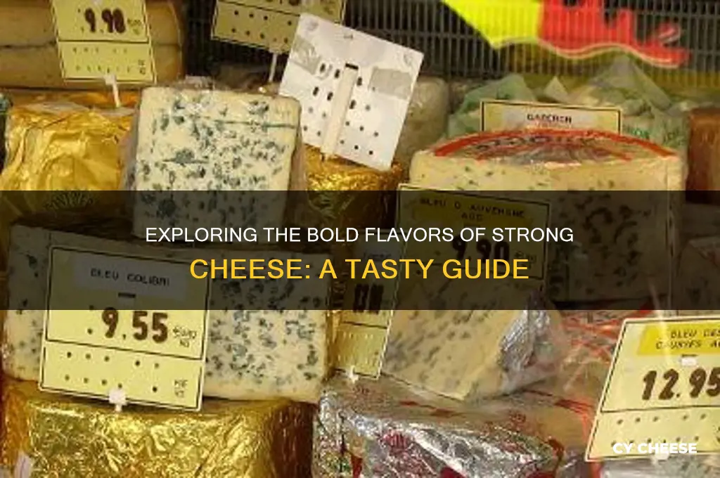 what is a strong cheese