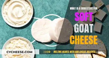 Soft Goat Cheese Substitute: Alternatives for Your Fridge