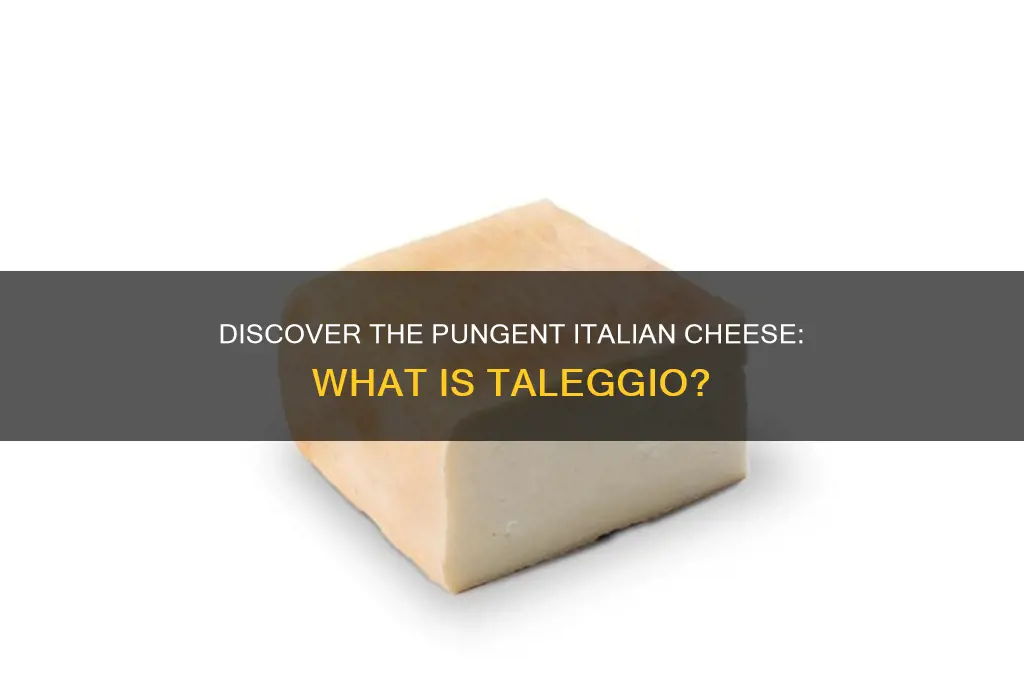 what is a very smelly italian cheese called