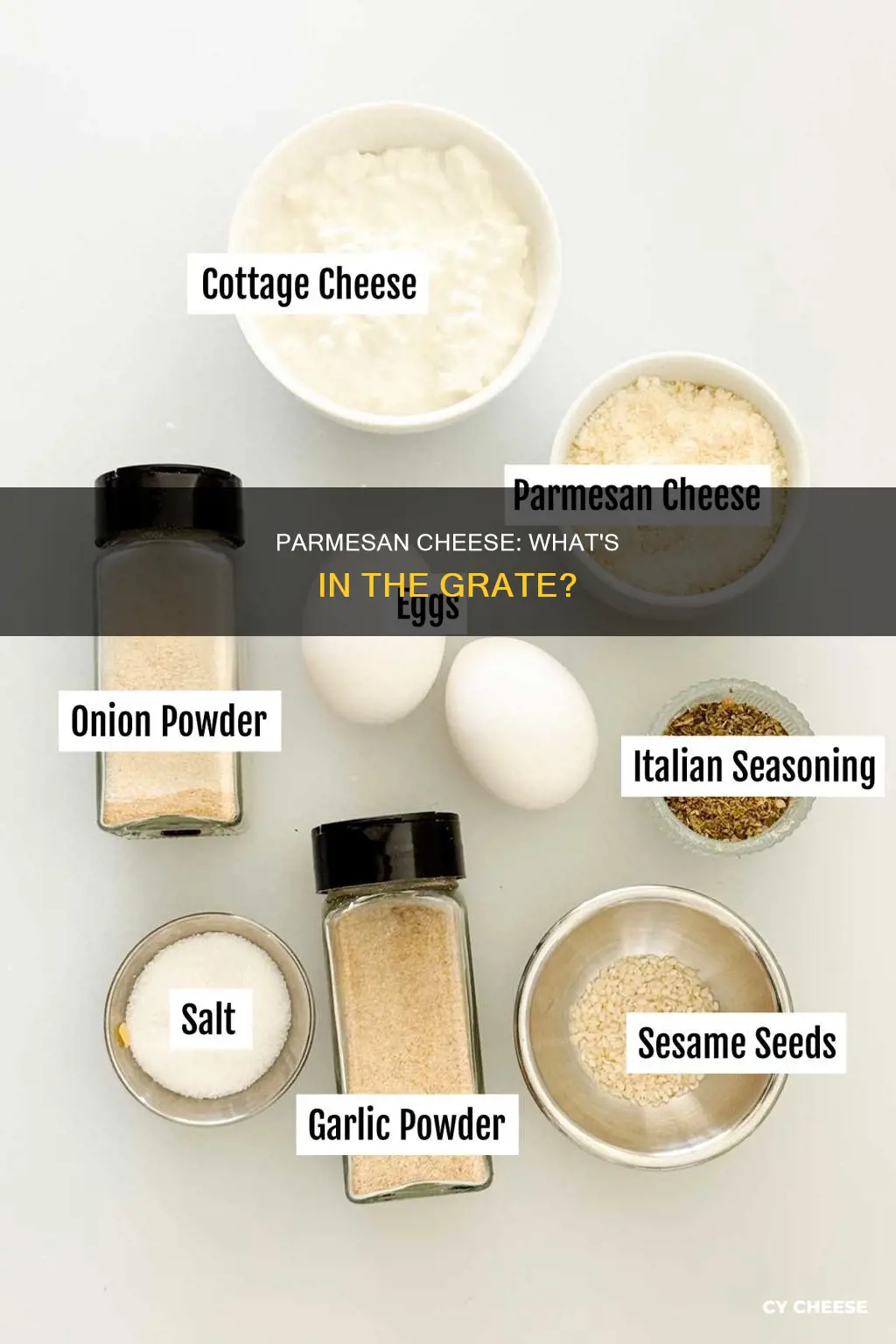 what is added to parmesan cheese