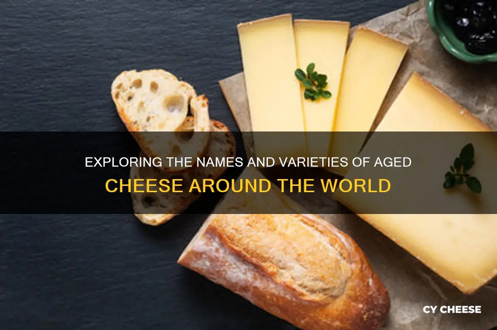 what is aged cheese called