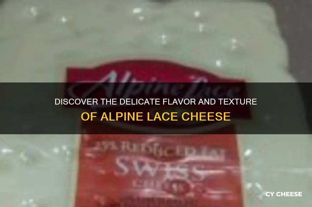 what is alpine lace cheese