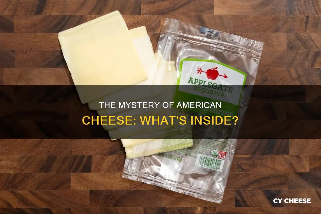 what is american cheese made out of