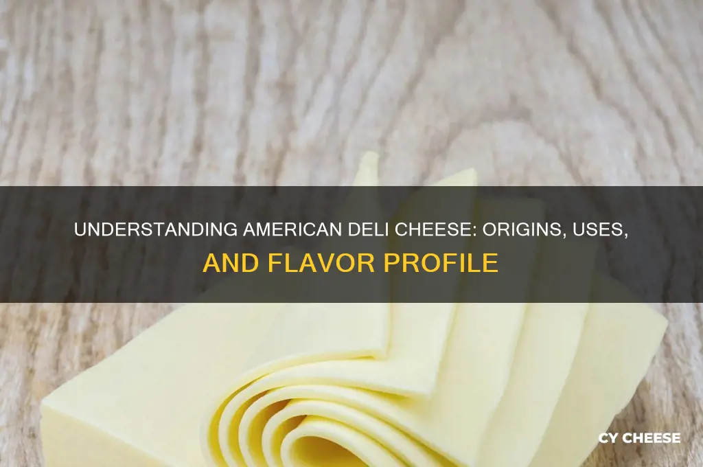 what is american deli cheese