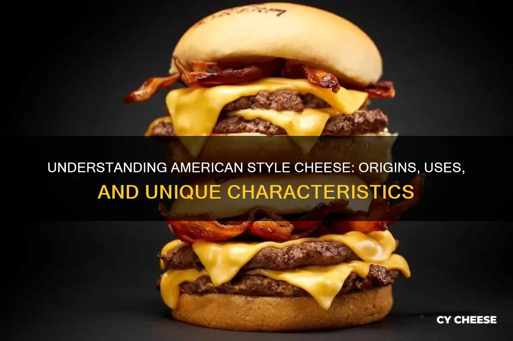 what is american style cheese