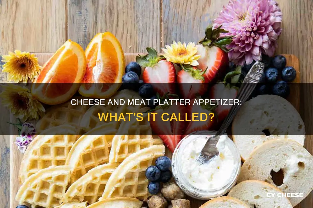 what is an appetizer of cheese and meat platter called