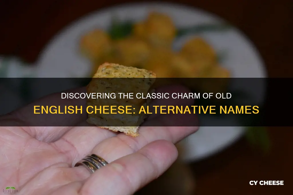 what is another name for old english cheese