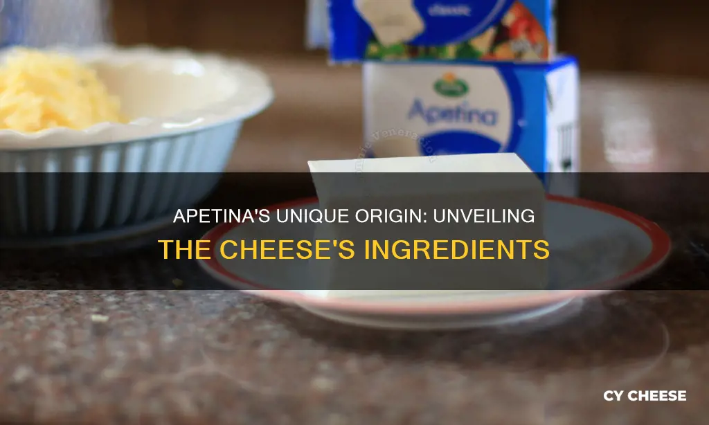 what is apetina cheese made from