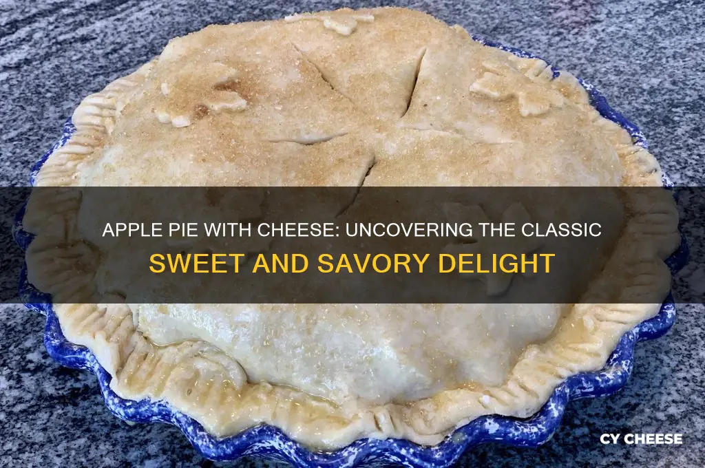 what is apple pie with cheese on top called