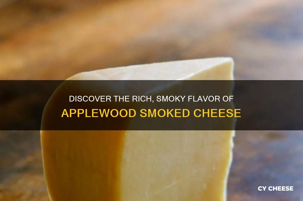 what is applewood smoked cheese