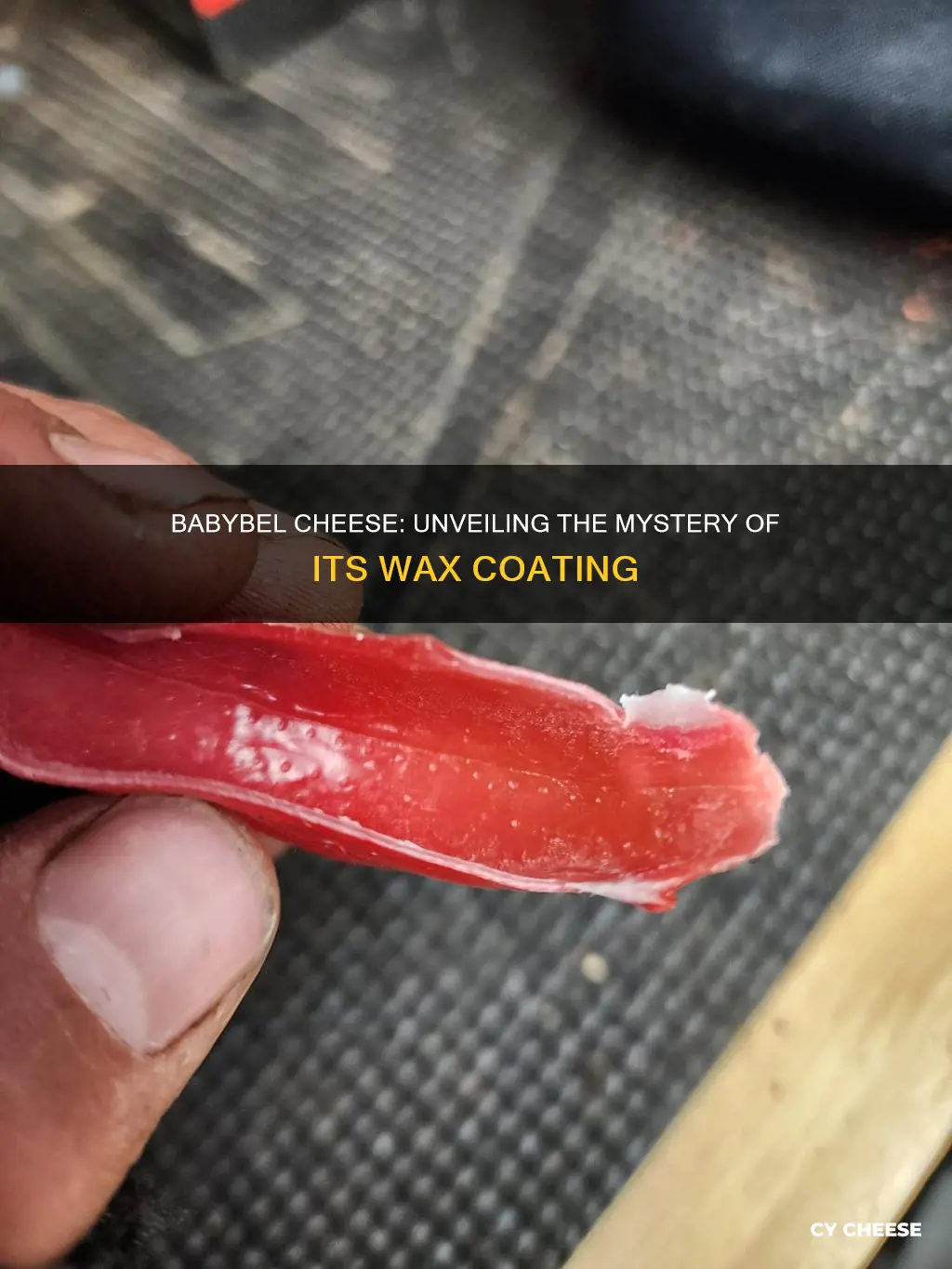 what is babybel cheese wax made of