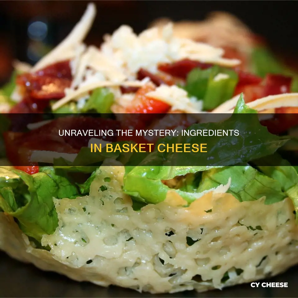 what is basket cheese made of