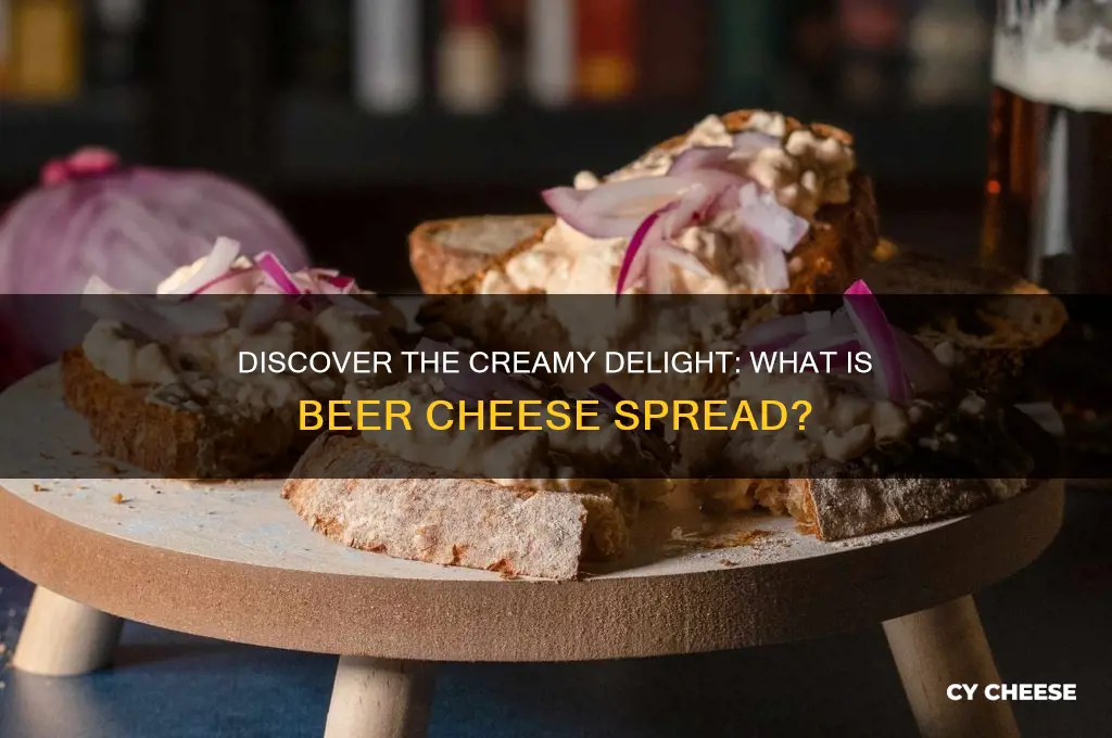 what is beer cheese spread