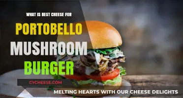 Portobello Bliss: Best Cheeses for Mushroom Burgers