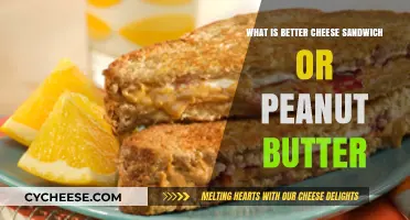 Cheese Sandwich vs. Peanut Butter: Which Classic Snack Reigns Supreme?