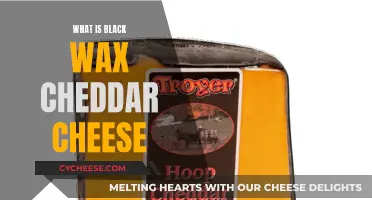 Black Wax Cheddar: A Unique, Richly Flavored Cheese