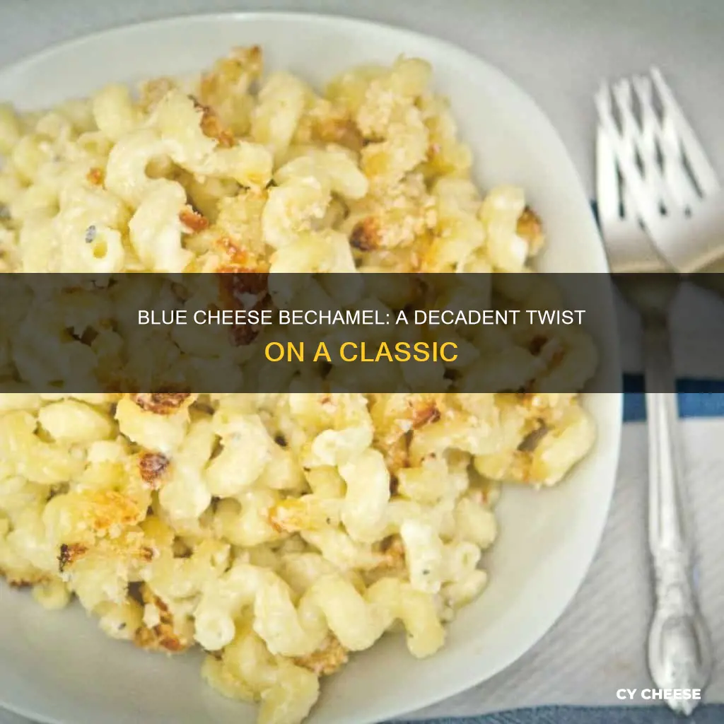 what is blue cheese bechamel