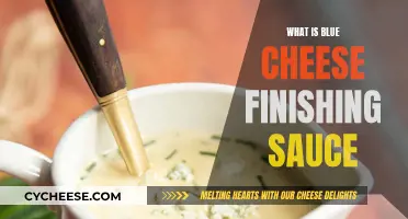 Blue Cheese Finishing Sauce: A Culinary Mystery Explained